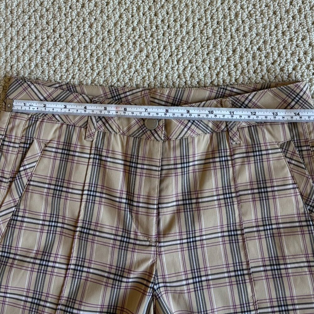 Nivo plaid golf pants stretch 4 - Picture 6 of 6